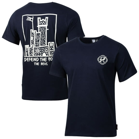 Men's  Sport Design Sweden Navy New England Revolution Everyday Relaxed T-Shirt