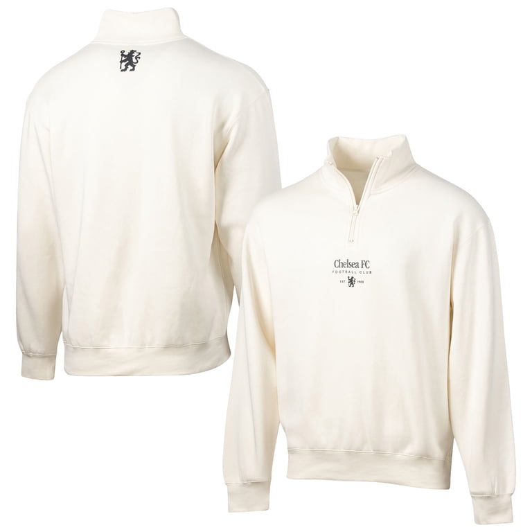 Men's Sport Design Sweden White Chelsea Half Time Quarter-Zip
