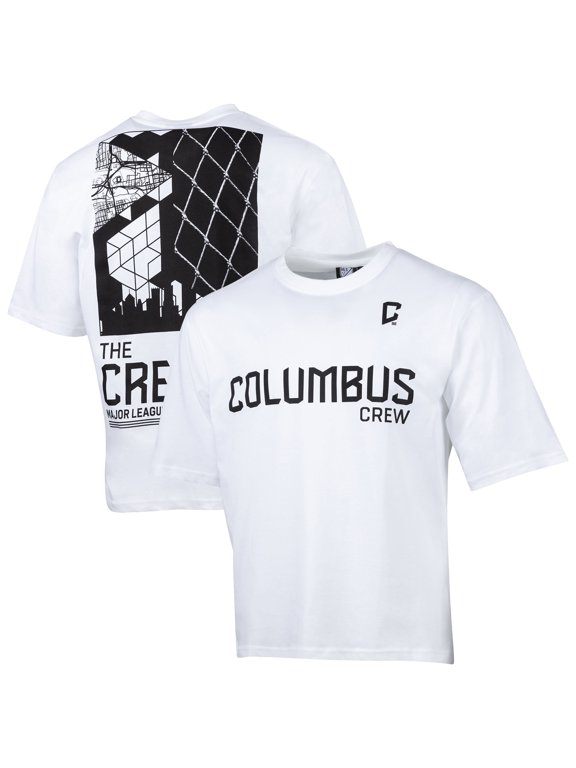 Men's Sport Design Sweden White Columbus Crew Celestial Oversized Graphic T-Shirt