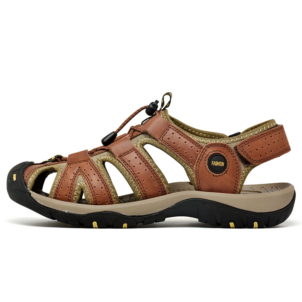 Men's Sport Sandals Hiking Sandals Closed Toe Water Sandals Casual Lightweight Summer Breathable