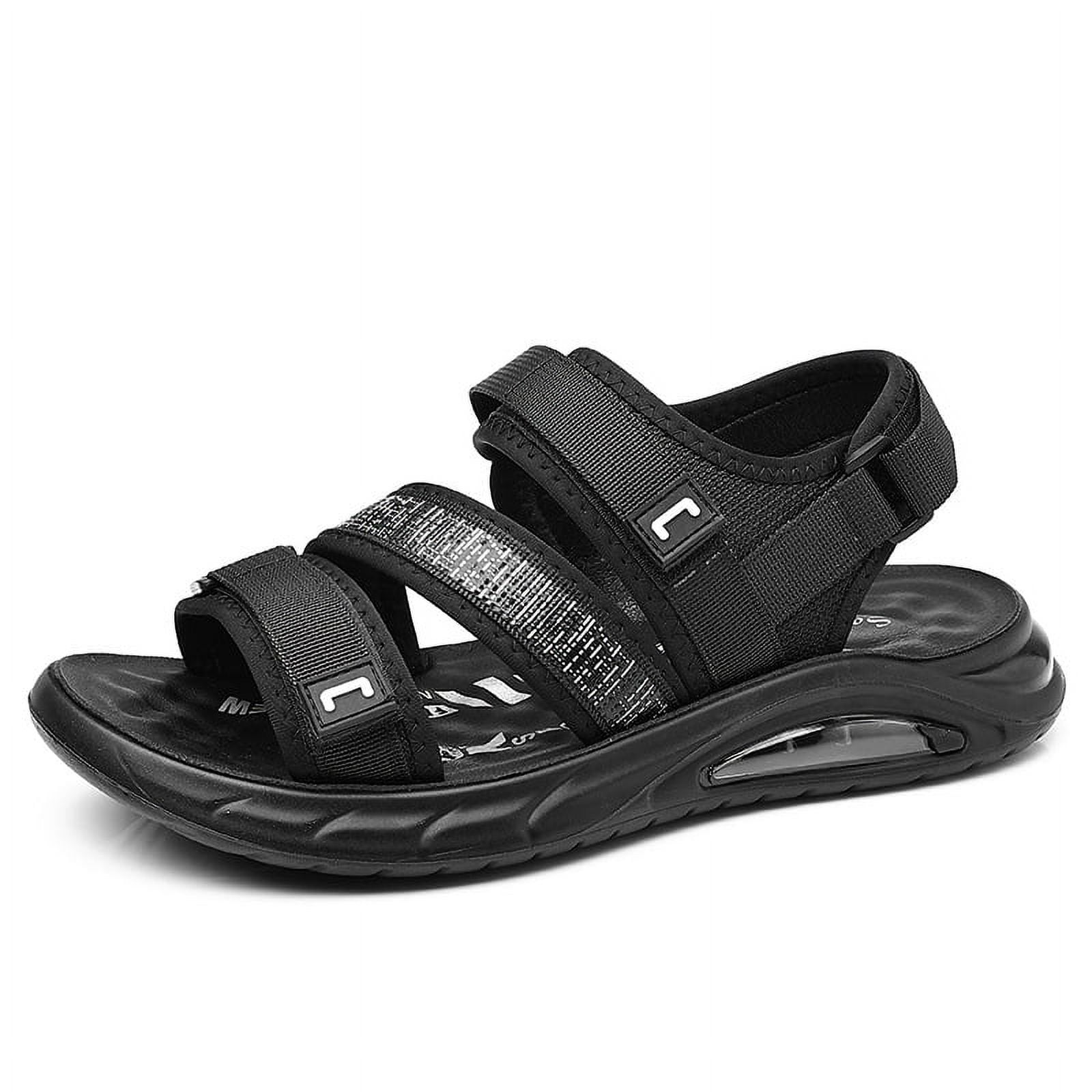 Men’s Sport Sandals Open Toe Hiking Sandals Lightweight Water Sandals Outdoor Beach Sandals