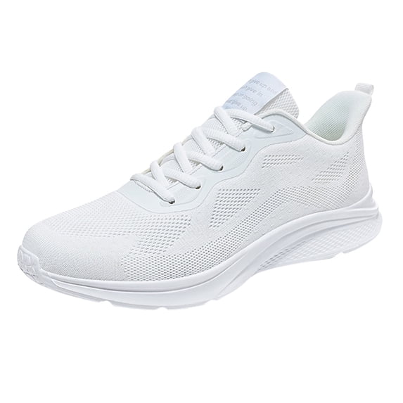 Men's Sport Shoes Casual Sneakers Tennis Sport Shoes Non S𝗅ip Athlet𝗂c Running Shoes Lightweight Workout Shoes Breathable Knit Fashion Walking Shoes for Summer and Autumn