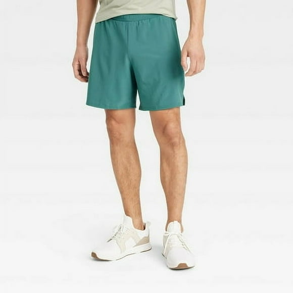 Men's Sport Shorts 7" - All In Motion Teal Green XXL