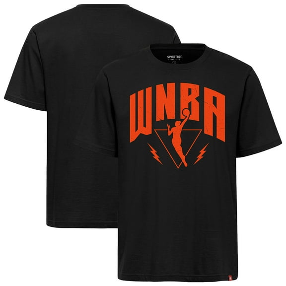 Men's Sportiqe  Black WNBA Logowoman Duke Premium Relaxed Fit T-Shirt