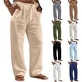 thumbnail image 1 of Men's Sports Casual Jogging Trousers, Lightweight Straight Leg Hiking Pants for Outdoor, Gym and Daily Wear,Light Blue,S, 1 of 7