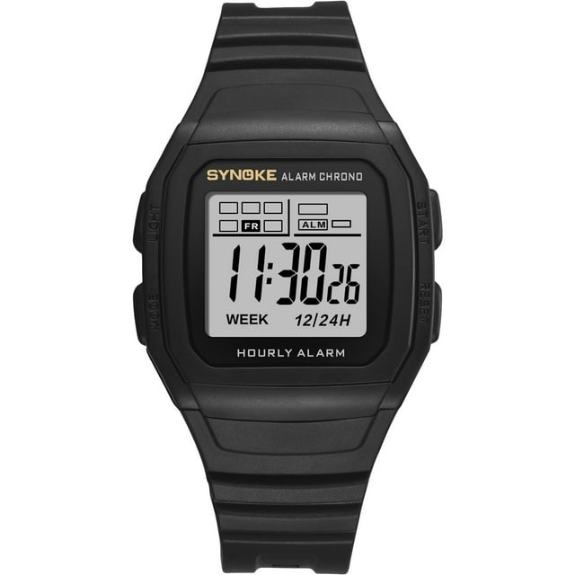 Men's Sports Digital Watch 30m Sports Watch With Alarm Stopwatch Men's