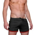 thumbnail image 1 of Men's Sports Shorts Beach Pants Casual Mesh Fitness Quick Drying Super Shorts Breathable Soft Mens Running Pants, 1 of 3