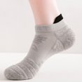 thumbnail image 1 of Men's Sports Socks Professional Basketball Socks Towel Sole Non-Slip  Socks Terry Outdoor Running Socks, 1 of 9