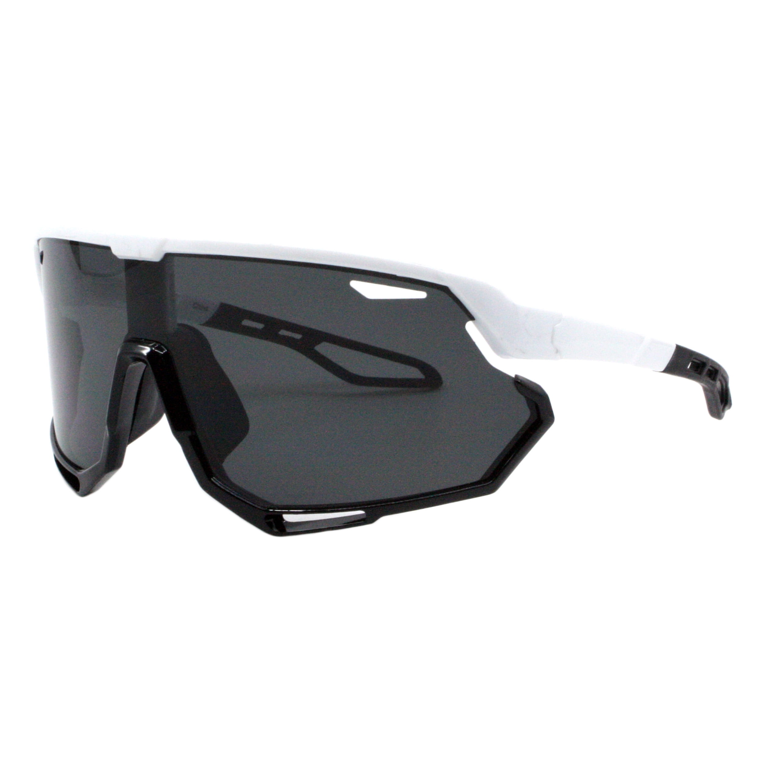 Wrap Around Trendy Retro Sports Shot Shield Sunglasses - unisex - NWOT Futuristic Retro Color Tinted Wrap Around Shield Sunglasses  main image 2