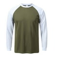 thumbnail image 1 of Men's Sports T-Shirt Breathable Fashionable Long Sleeved Workout Tee for Fitness Activities and Casual Wear Mens T-Shirts Extra Large Long Sleeve Pocket T Shirts Cotton Bulk, 1 of 4