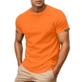 thumbnail image 1 of Men's Sports T-Shirts - Breathable Quick-Dry, Loose Fit, Polyester, Spring/Summer, Sizes S-XXXL (Bust 95-125cm), 1 of 6