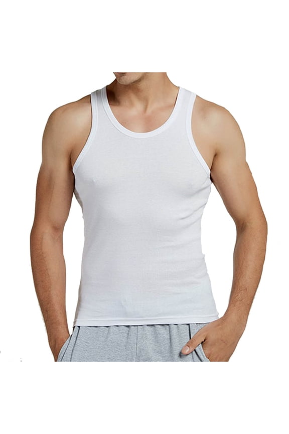 Men's Sports Tank Top for Active Sleek Undershirt Design Comfortable Sleeveless Gym Vest for Workouts Quick-Dry Base Layer for Performance Mens T-Shirts Heavy Weight Tank Top