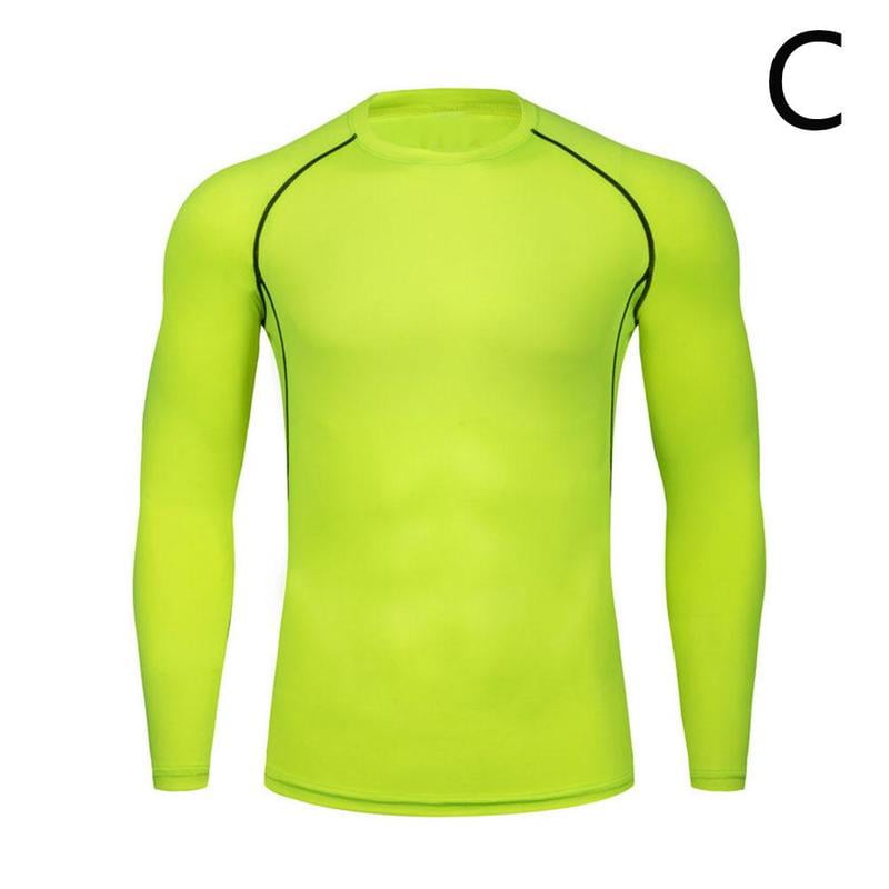 Men's Sports Tight Long Sleeve Fitness Clothes Quick Dry Stretch