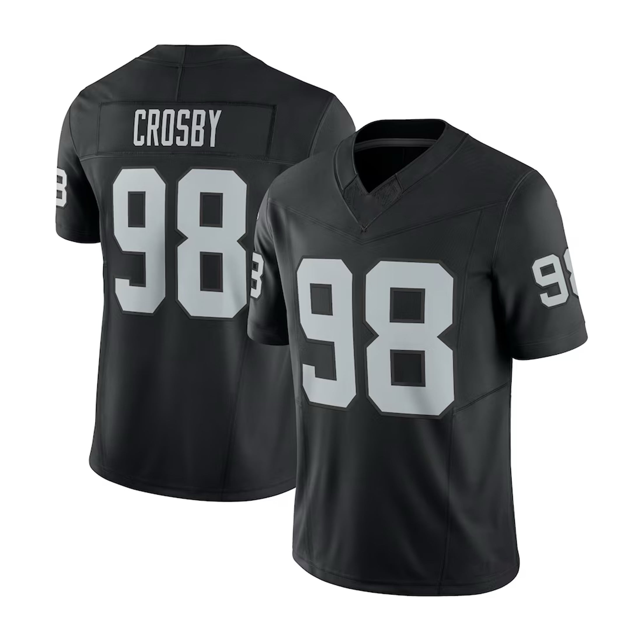 Men's Sports jersey, American rugby Raiders Crosby Sports short sleeve