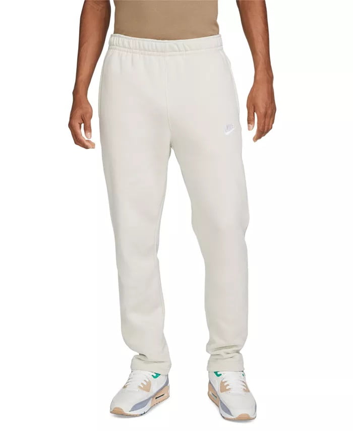 Nike sportswear club fleece joggers light bone hotsell