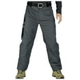 thumbnail image 1 of Men's Spring And Autumn Trousers Outdoor Wear Sports Casual With Pockets Punch Work Trousers, 1 of 6