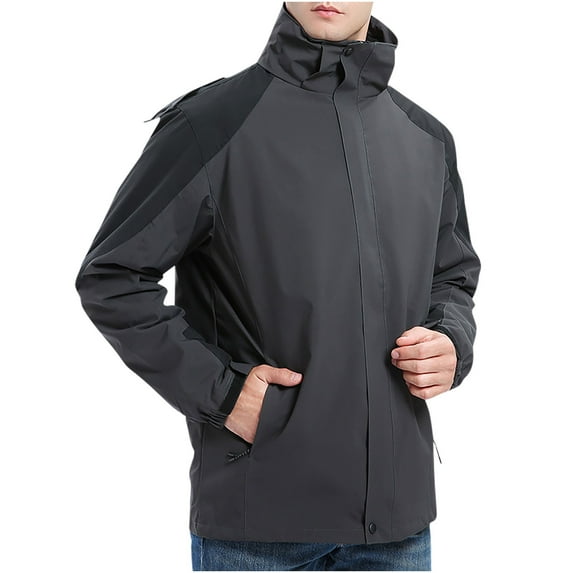 Men's Spring And Charge Coat Thin Outdoor Mountaineering And Riding Windproof Work Coat