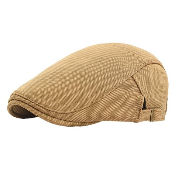 Men's Spring New Simple Plain Beret British Retro Forward Cap Women's Casual Versatile Baseball Cap