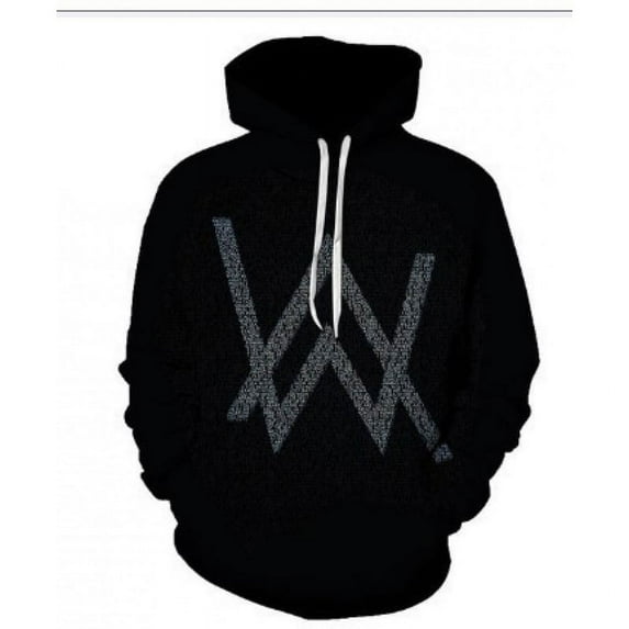 Men's Spring and Autumn Fashion Casual Round Neck Hooded Sweatshirt 3D Digital Printing Sweatshirt