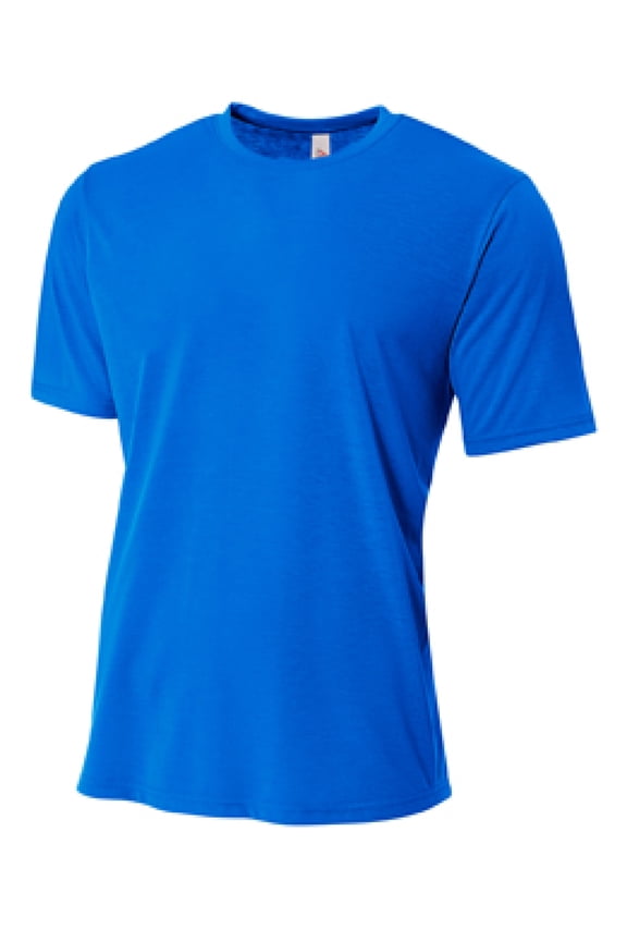 Men's Spun Poly T-Shirt - ROYAL - S