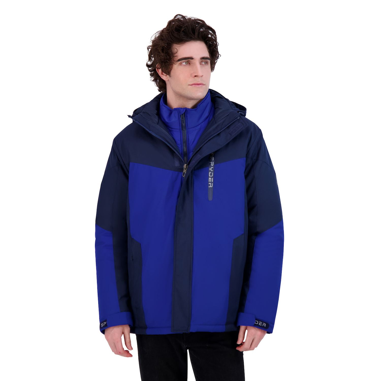 Men's Spyder Snow System Jacket Color: True Navy Size: M - Walmart.com