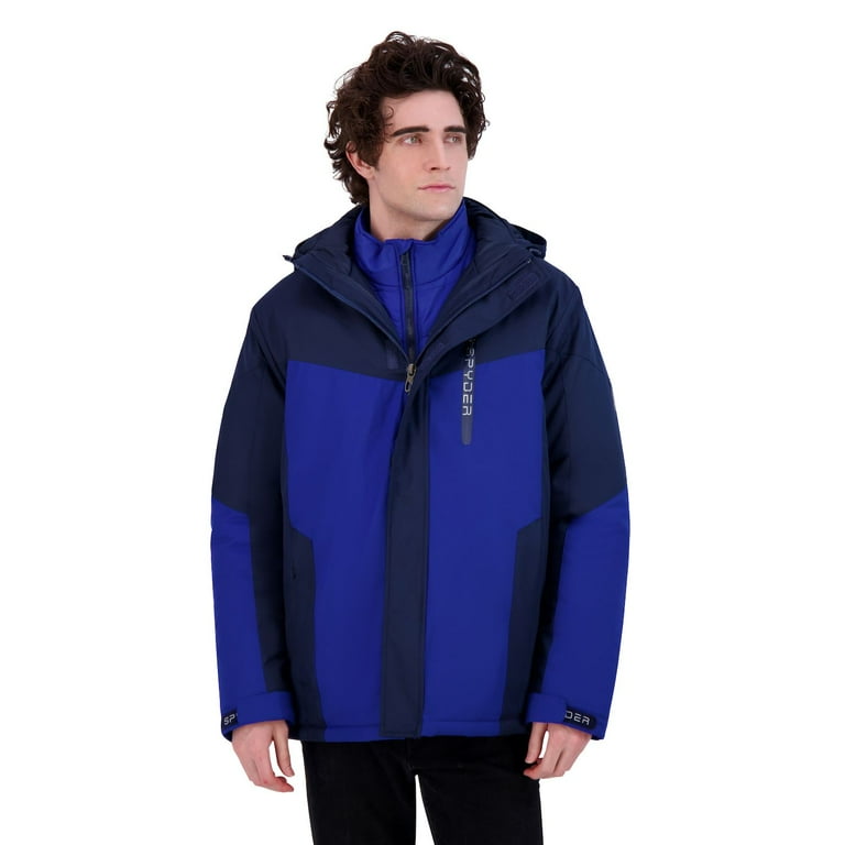 Men's Spyder Snow System Jacket Color: True Navy Size: S - Walmart.com