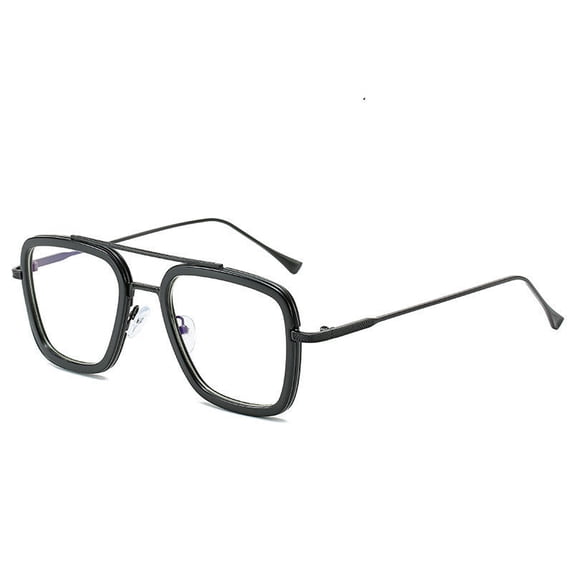 Men's Sunglasses Square Metal Frame UV400 Protection Fashion Sun Glasses for Men Non-Polarized PC Lens 99 Percent