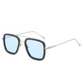 thumbnail image 1 of Men's Sunglasses Square Metal Frame UV400 Protection Fashion Sun Glasses for Men Non-Polarized PC Lens 99 Percent, 1 of 2