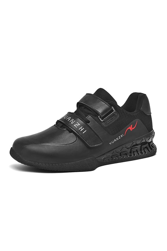 Men's Squat Shoes Professional Weightlifting Shoes Indoor Fitness Training Shoes Men's Powerlifting Shoes Breathable Support Deadlift Shoes Non-Slip
