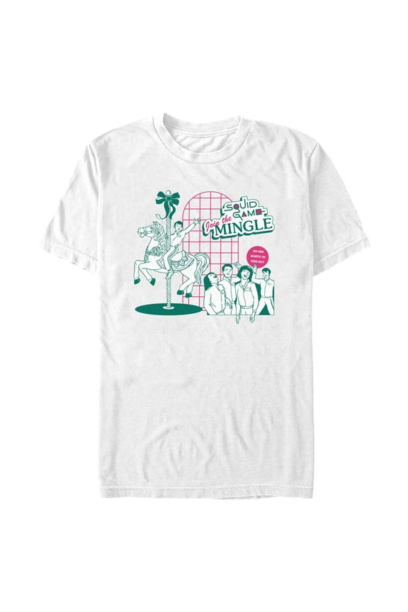 Men's Squid Game Join The Mingle Graphic T-Shirt