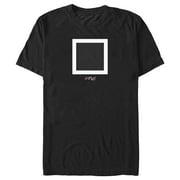 Mens Squid Game Square Symbol Graphic Tee Black Small