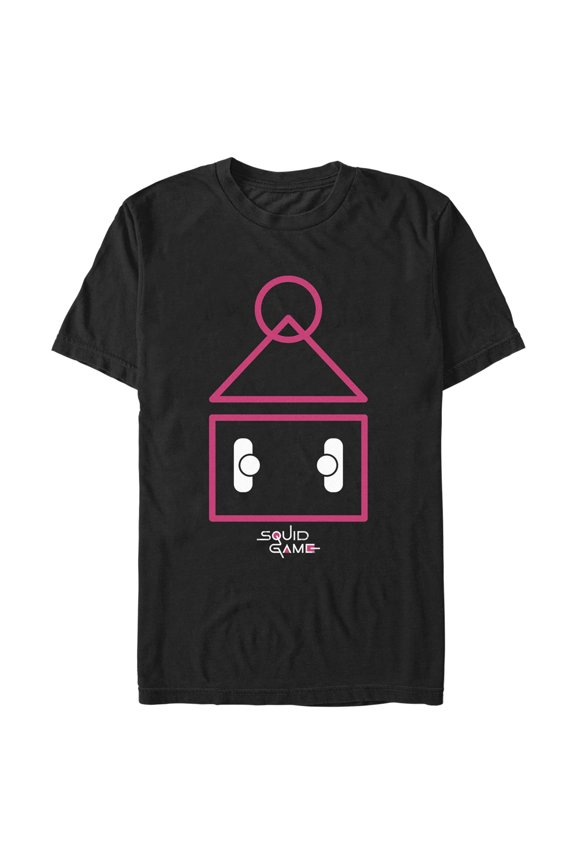Men's Squid Game Squid Court Graphic Tee Black Small