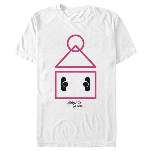 Men's Squid Game Squid Court Graphic Tee White 2X Large