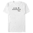 thumbnail image 1 of Men's Squid Game Stick Figures Graphic Tee White X Large, 1 of 5