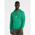 thumbnail image 1 of Saint Patrick's Day Men's Dublin Lucky Graphic Fleece Hoodie from Way to Celebrate, Sizes S-3XL, 1 of 5
