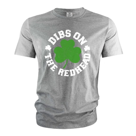 Men's St Patrick's Day Shirt Irish Day Tee St Patty's Day Shamrock Clover Shirts For Him Her Unisex (XX-Large Grey)