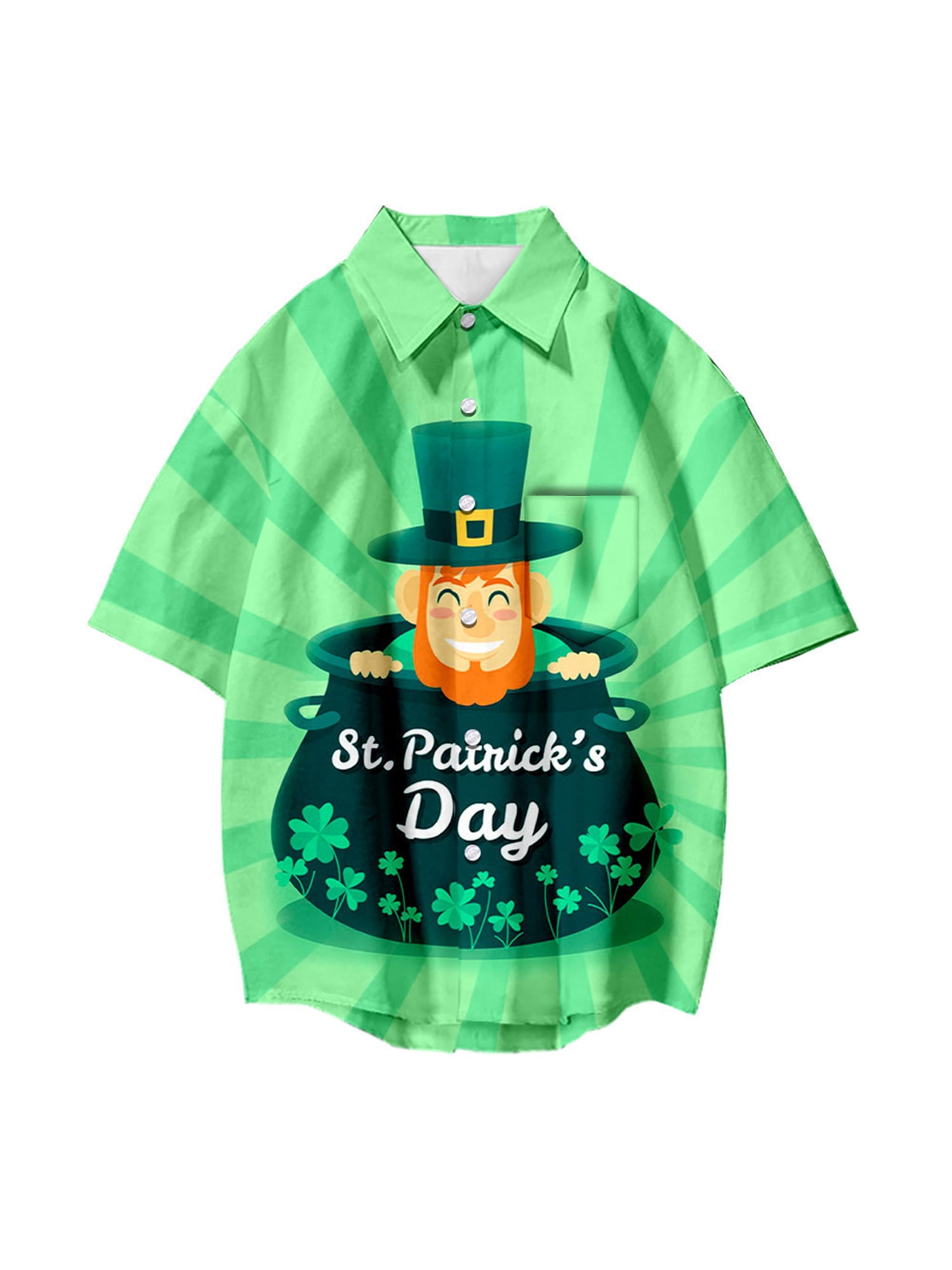 mens st pattys day shirts