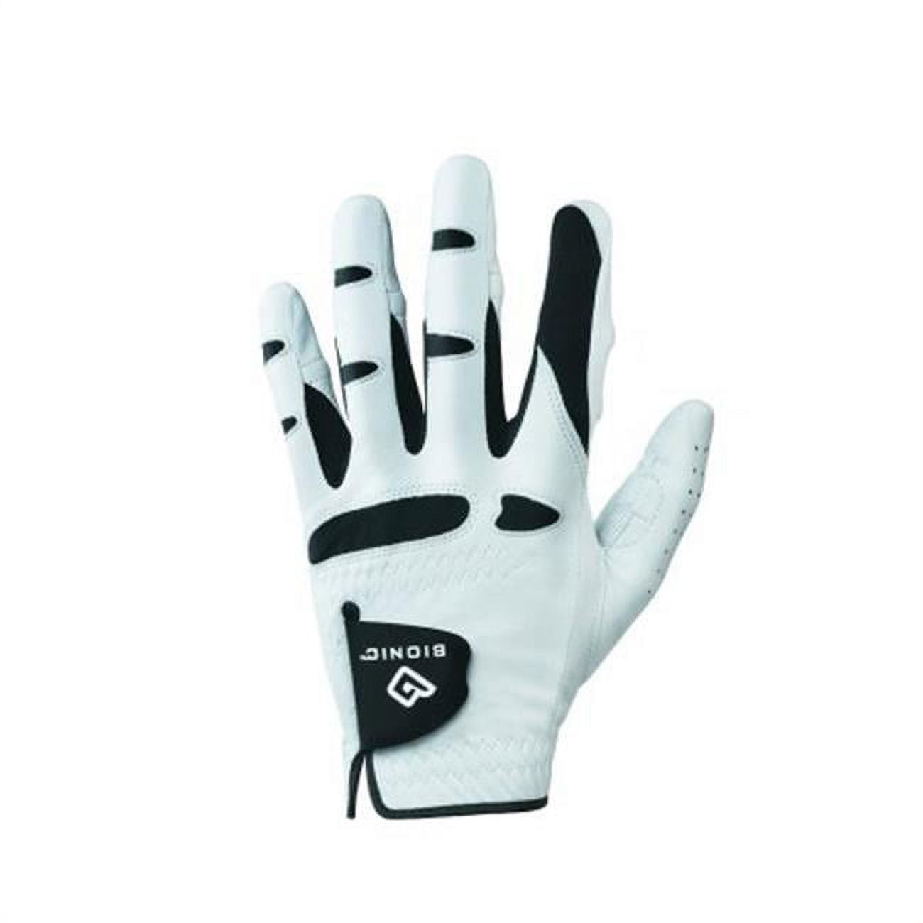 Men's StableGrip with NaturalFit Golf Glove Left White Medium
