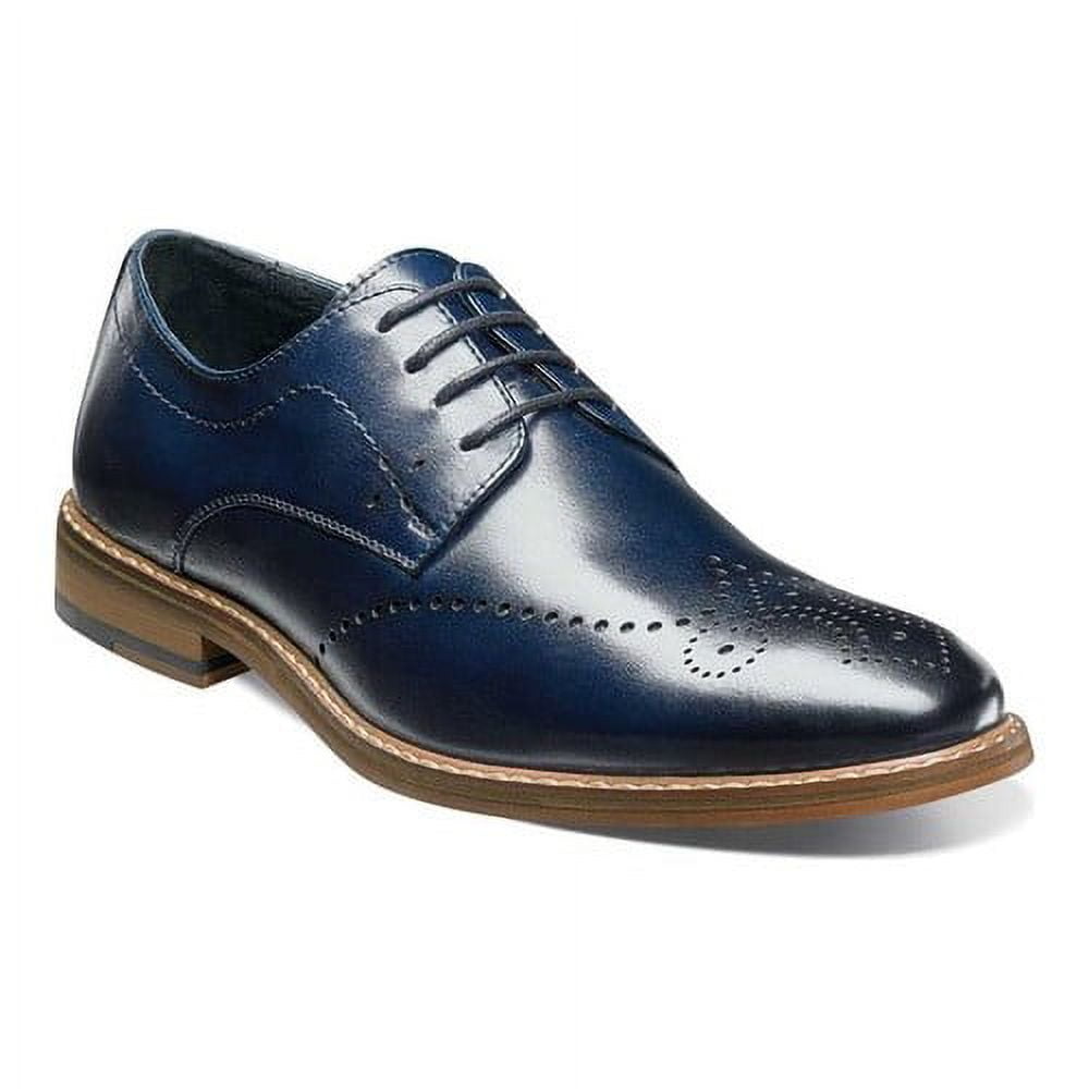 stacy adams men's alaire wingtip lace-up oxford, indigo, 13 m us -  Walmart.com