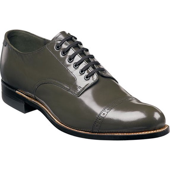 Men's Stacy Adams Madison 00012 Olive Kid 9.5 D