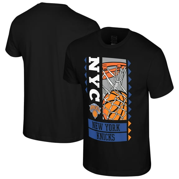 Men's Stadium Essentials Black New York Knicks Ballin T-Shirt