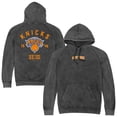 thumbnail image 1 of Men's-Stadium Essentials  Charcoal New York Knicks Vintage Raglan Pullover Hoodie, 1 of 3