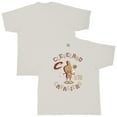 thumbnail image 1 of Men's-Stadium Essentials  Cream Cleveland Cavaliers Number One Oversized T-Shirt, 1 of 4