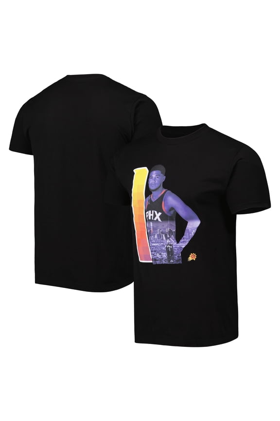 Men's Stadium Essentials Devin Booker Black Phoenix Suns Player Metro T-Shirt