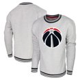 thumbnail image 1 of Men's Stadium Essentials Heather Gray Washington Wizards Club Level Pullover Sweatshirt, 1 of 3