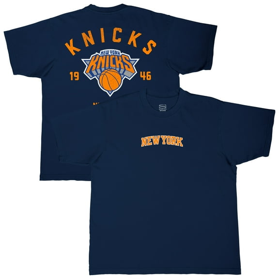 Men's Stadium Essentials  Navy New York Knicks Get Back Heavyweight Urban T-Shirt