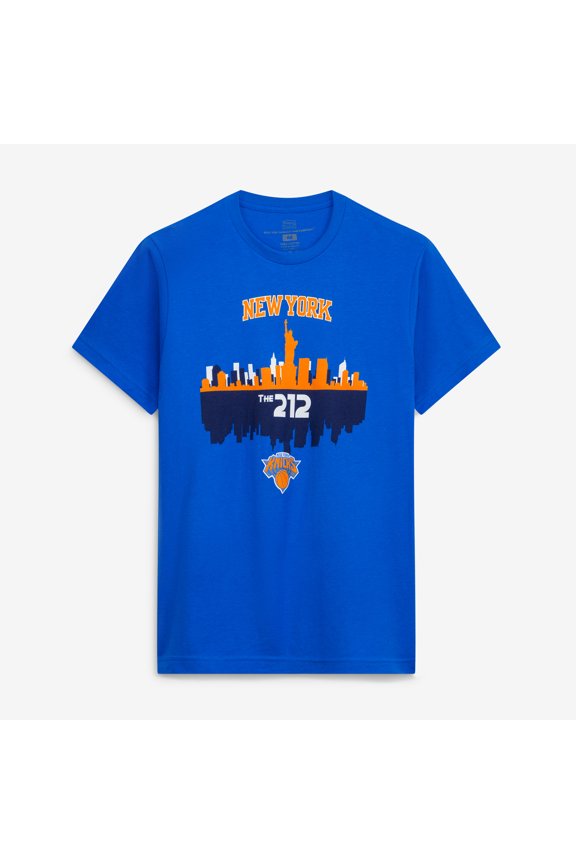 Men's Stadium Essentials Royal New York Knicks Cities T-Shirt