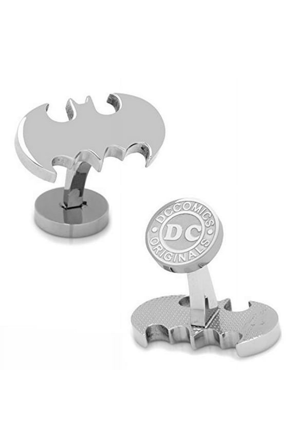 Men's Stainless Steel Batman Cufflinks