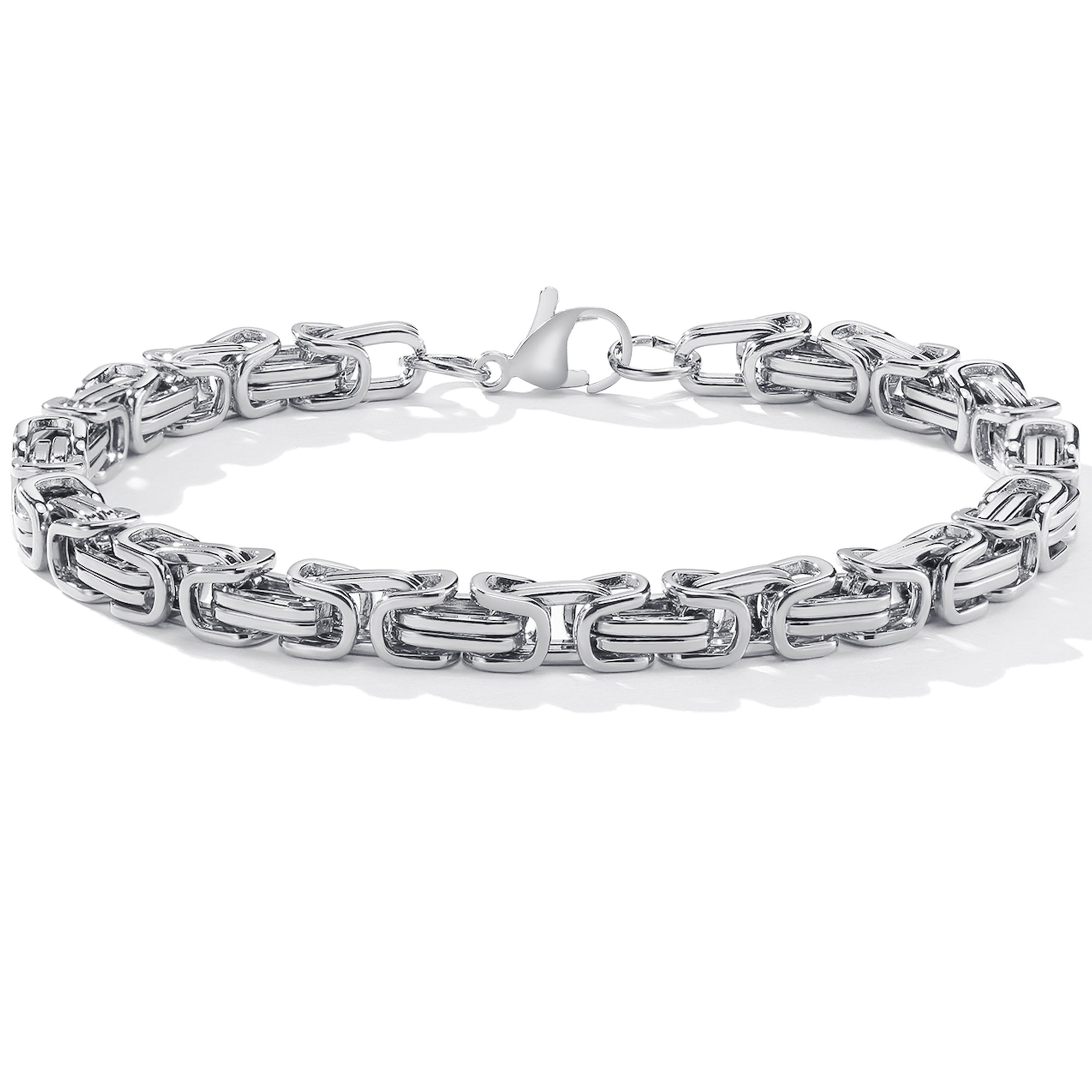 Hoisy Bracelets, Bracelets Stainless Steel Whip Chain Chain Bracelets