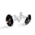 thumbnail image 1 of Men's Stainless Steel Cufflinks for Dress Shirts - Versatile Style for Any Occasion, 1 of 6